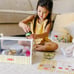 Wooden Scoop and Serve Ice Cream Counter (28 pcs)