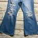 American Eagle Womens Jeans size 14 new nwt Medium Wash Flare x27 Denim Stretch