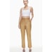Aritzia Babaton Command Pant Mid-rise Faux Vegan Leather Pant Size 4 Classic Tan