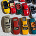 Honwell Miniature Cars, 27 Pieces, Collection, Including Volkswagen Microbus, Beetle, etc.