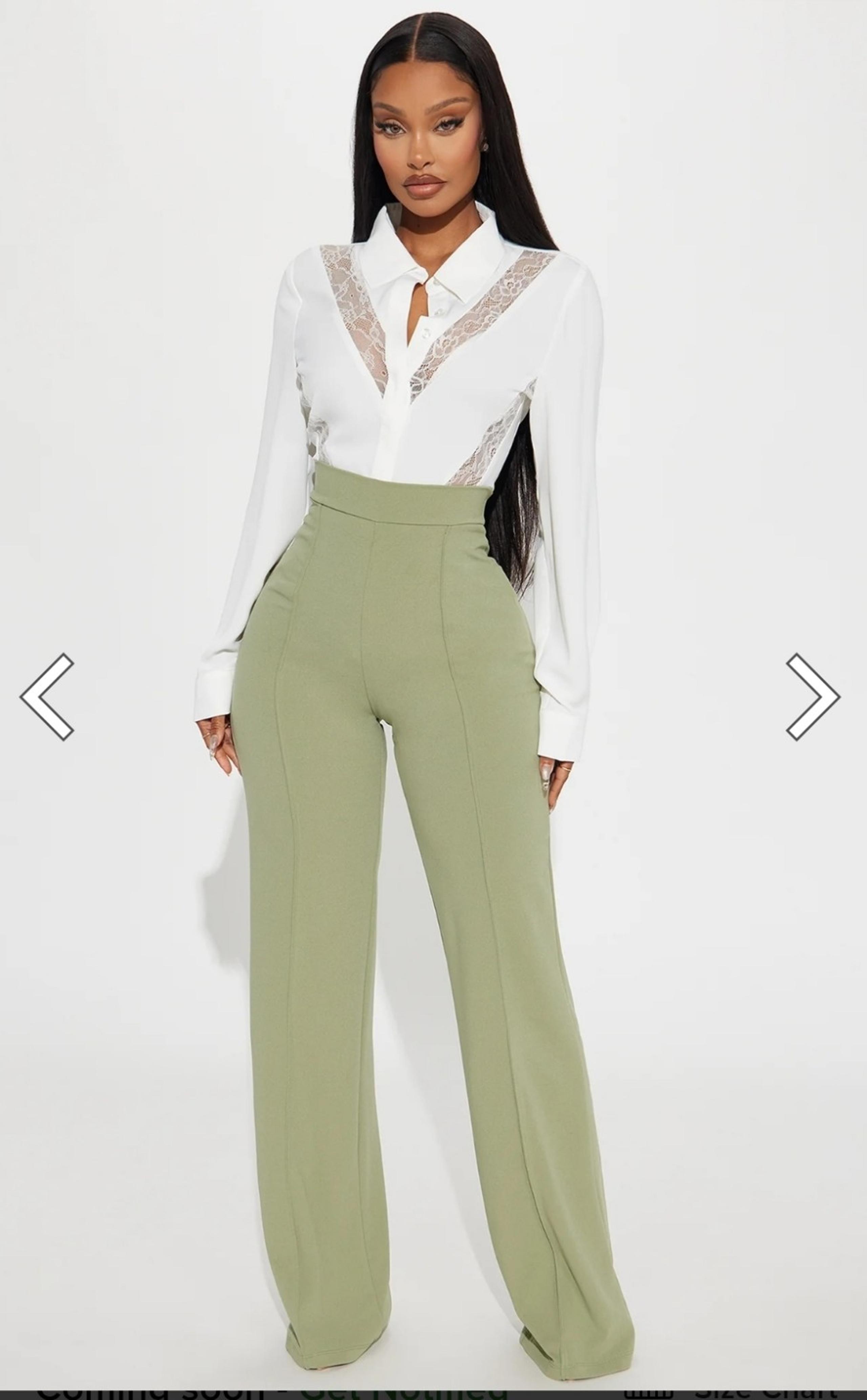 NWT Fashion Nova Victoria High Waisted Dress Pants