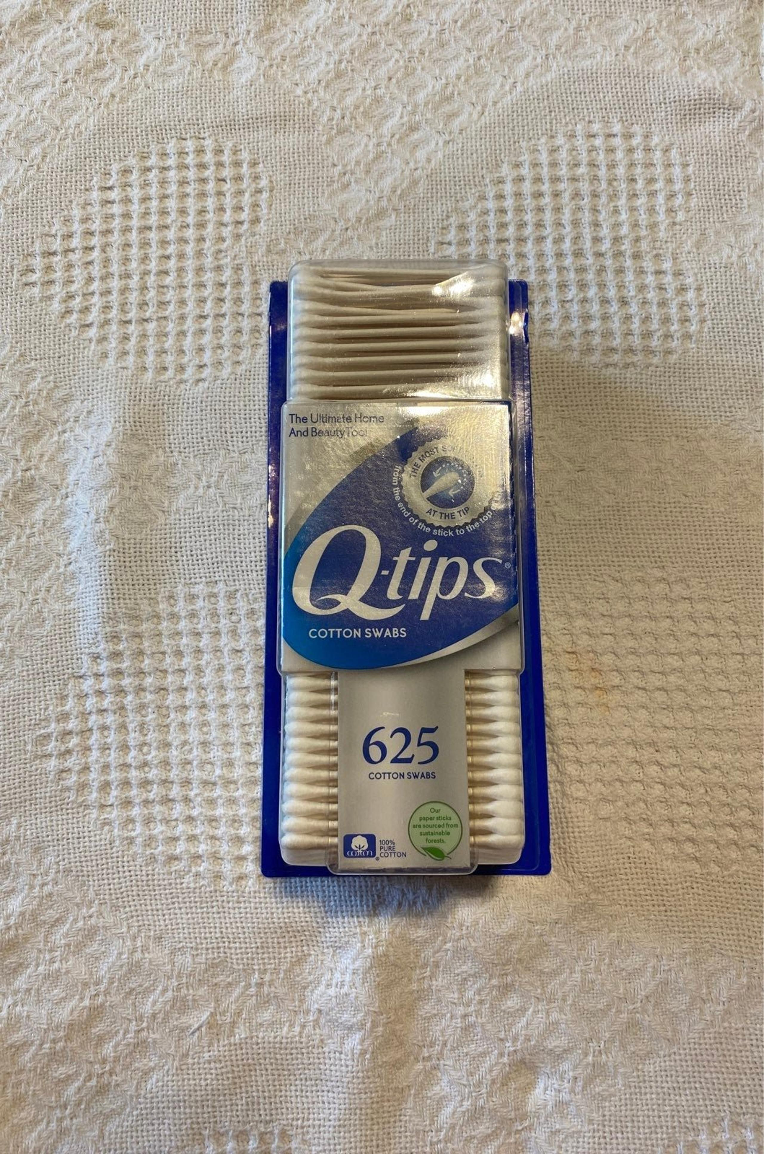 Q- Tips Cotton Swabs 625 Cotton Swabs