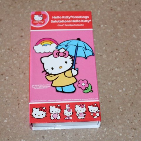 Cricut HELLO KITTY Greetings cartridge
