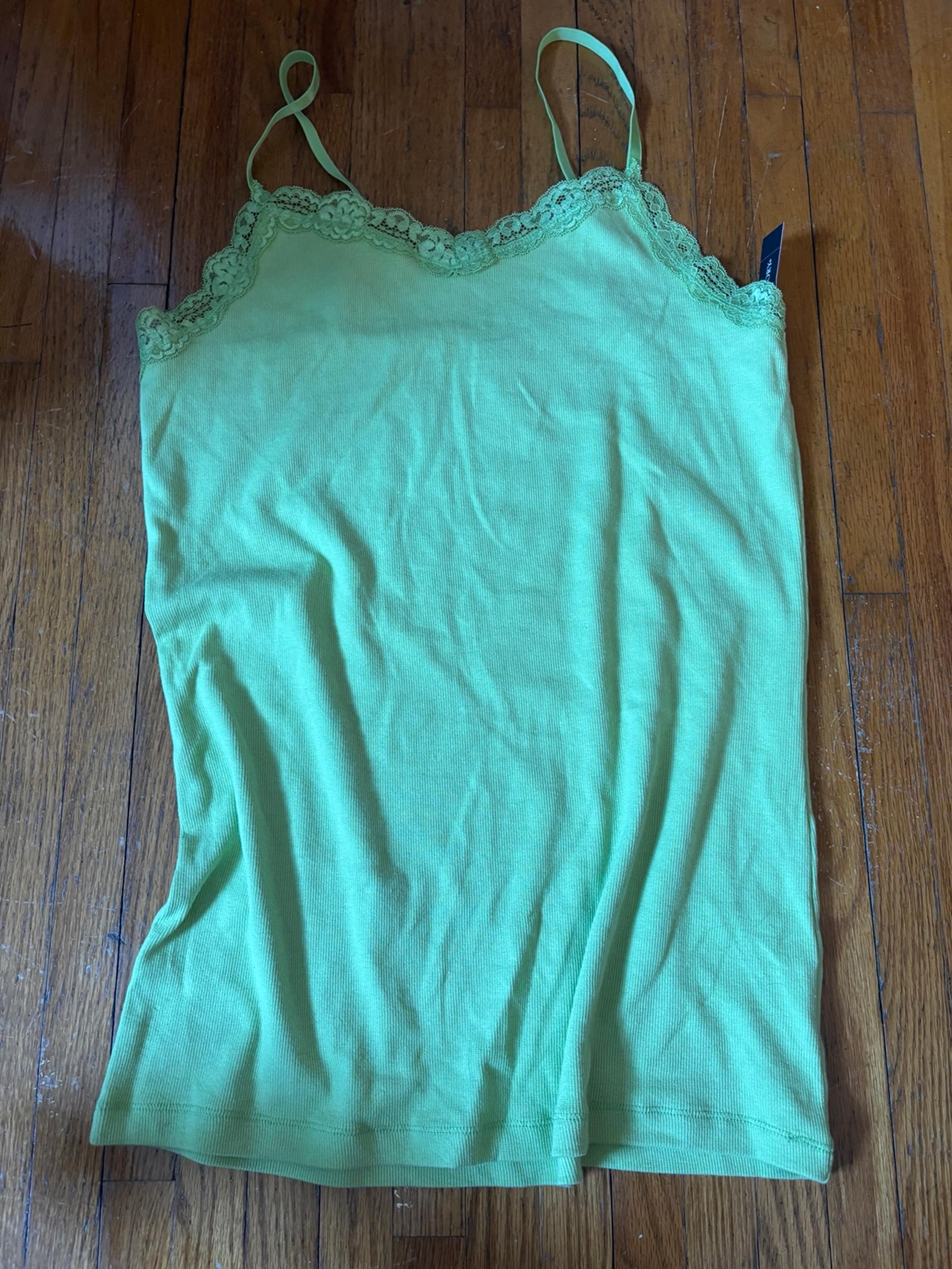 Lime Green NWT Cami