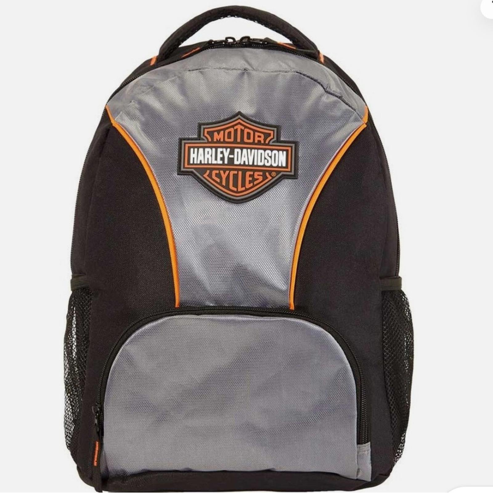 NEW Harley-Davidson Bar & Shield Logo Backpack Silver/Black