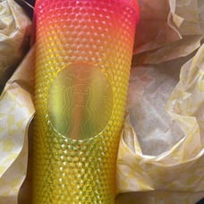 Starbucks Korea Mango Studded Tumbler Venti Size 2022