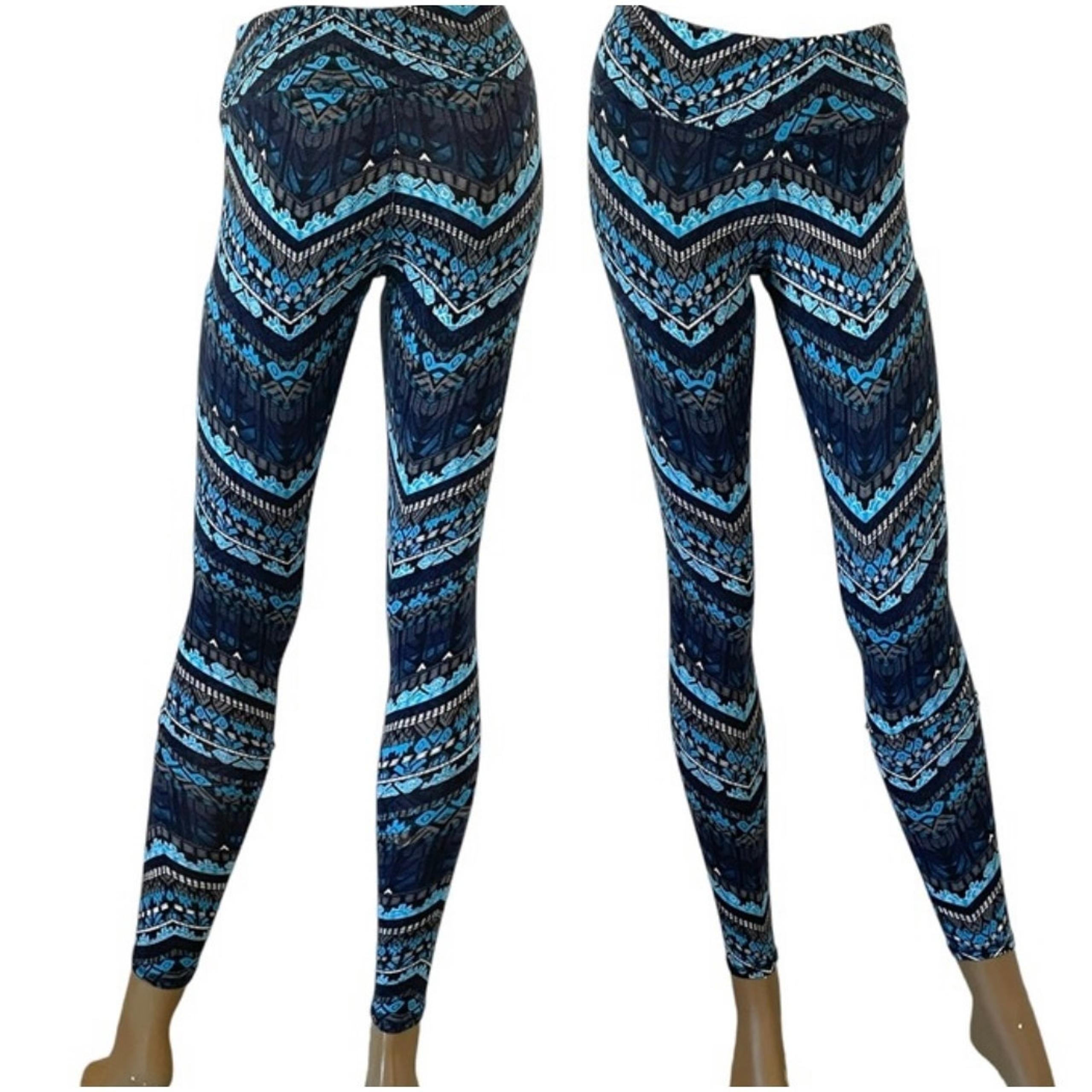 ALO small Seaport tribal Aztec print active leggings P2 2100