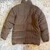 Pelle Pelle Reversible Down Jacket Brown Black Size Small