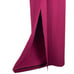 BCBGMaxAzria Gracie One Shoulder Chain Gown Column Dress Beet Size 2