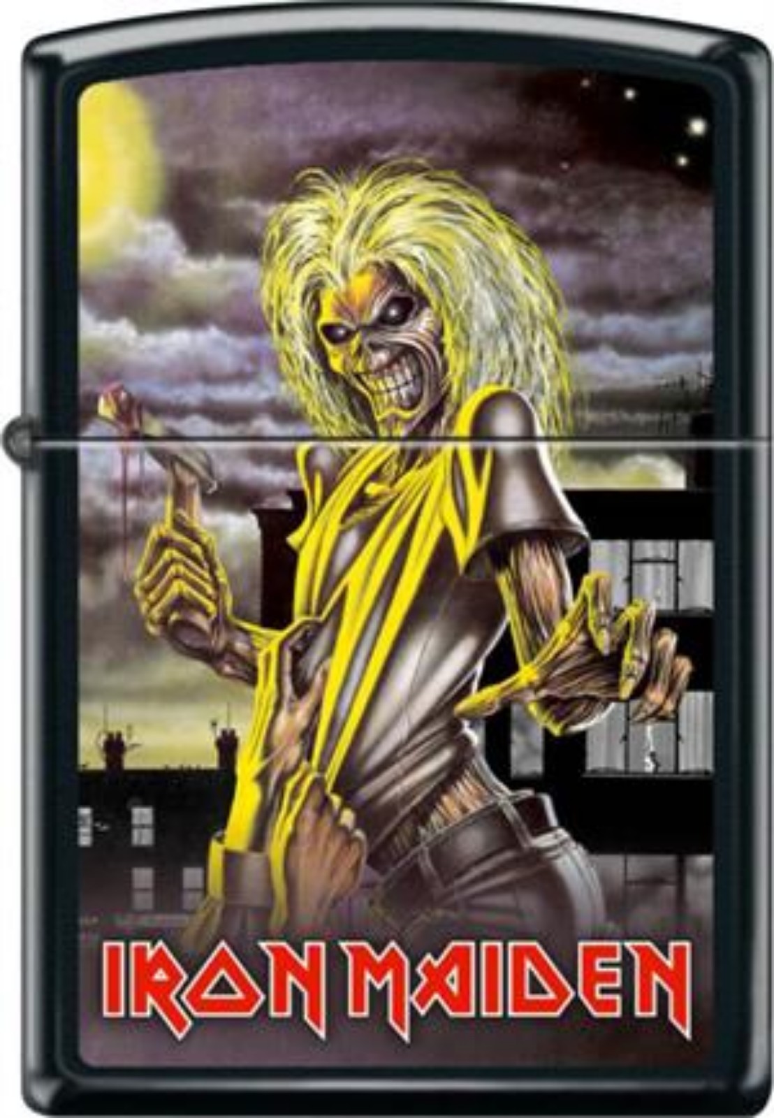 Iron Maiden Killers Black Matte Zippo