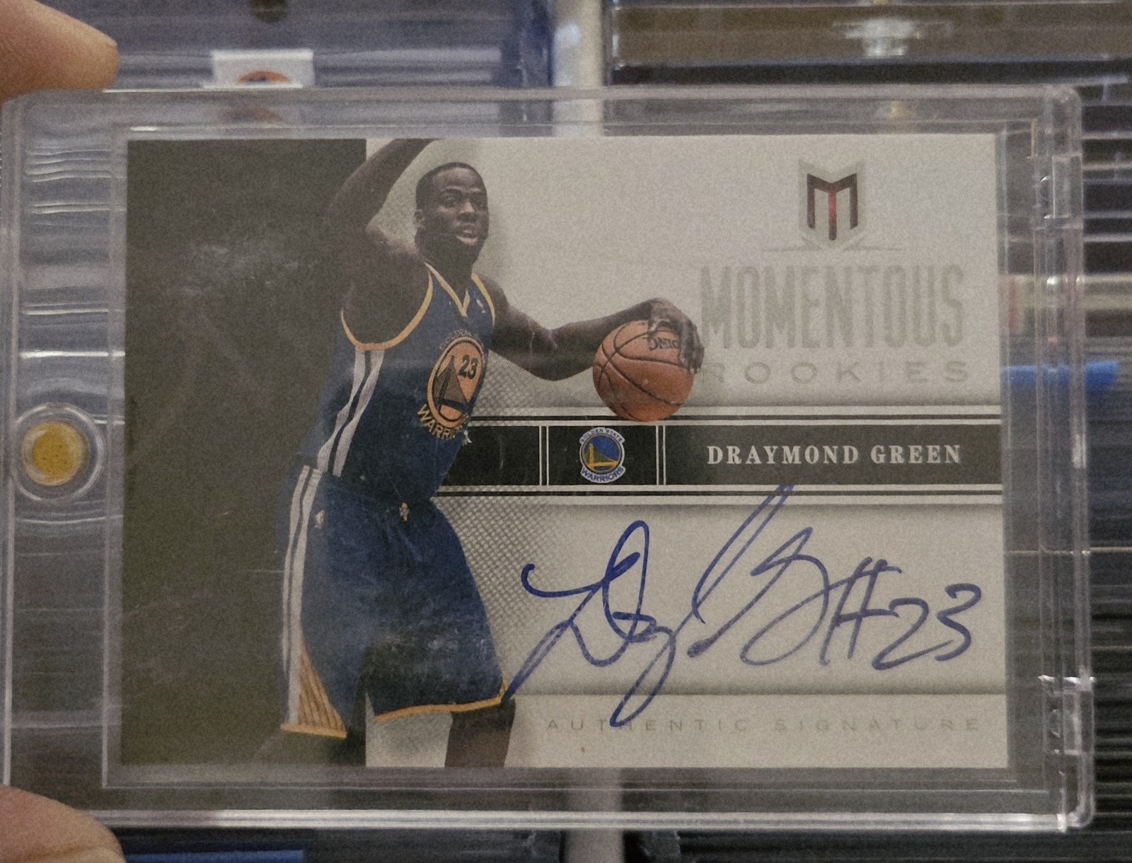 2012-13 Panini Momentum - Momentous Rookies Autographs #80 Draymond Green