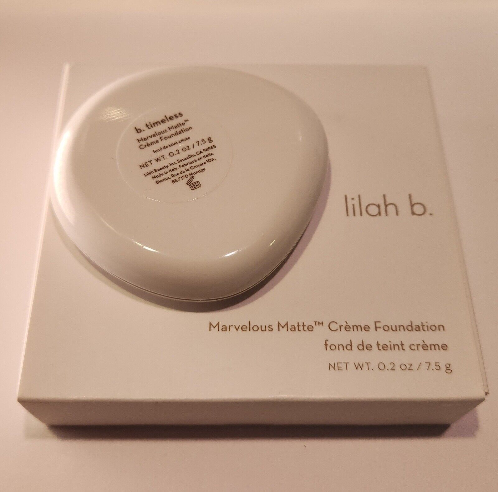 lilah b. Marvelous Matte Creme Foundation, Shade: b. timeless