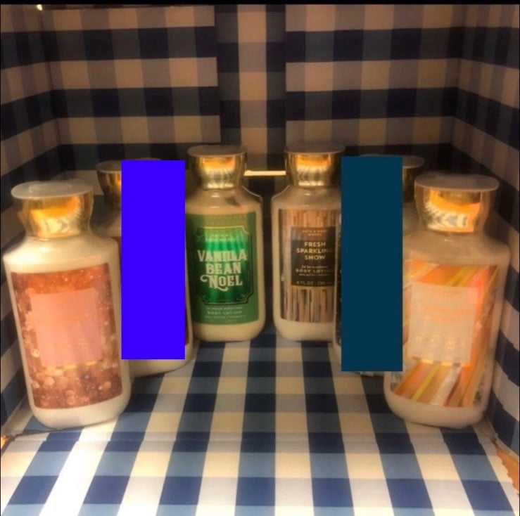 Bath & Body Works Christmas Lotions 4 pack