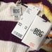 NWT Urban Outfitters BDG Reid Hooded Sweater Vest Size M Multi Color Stripe Knit