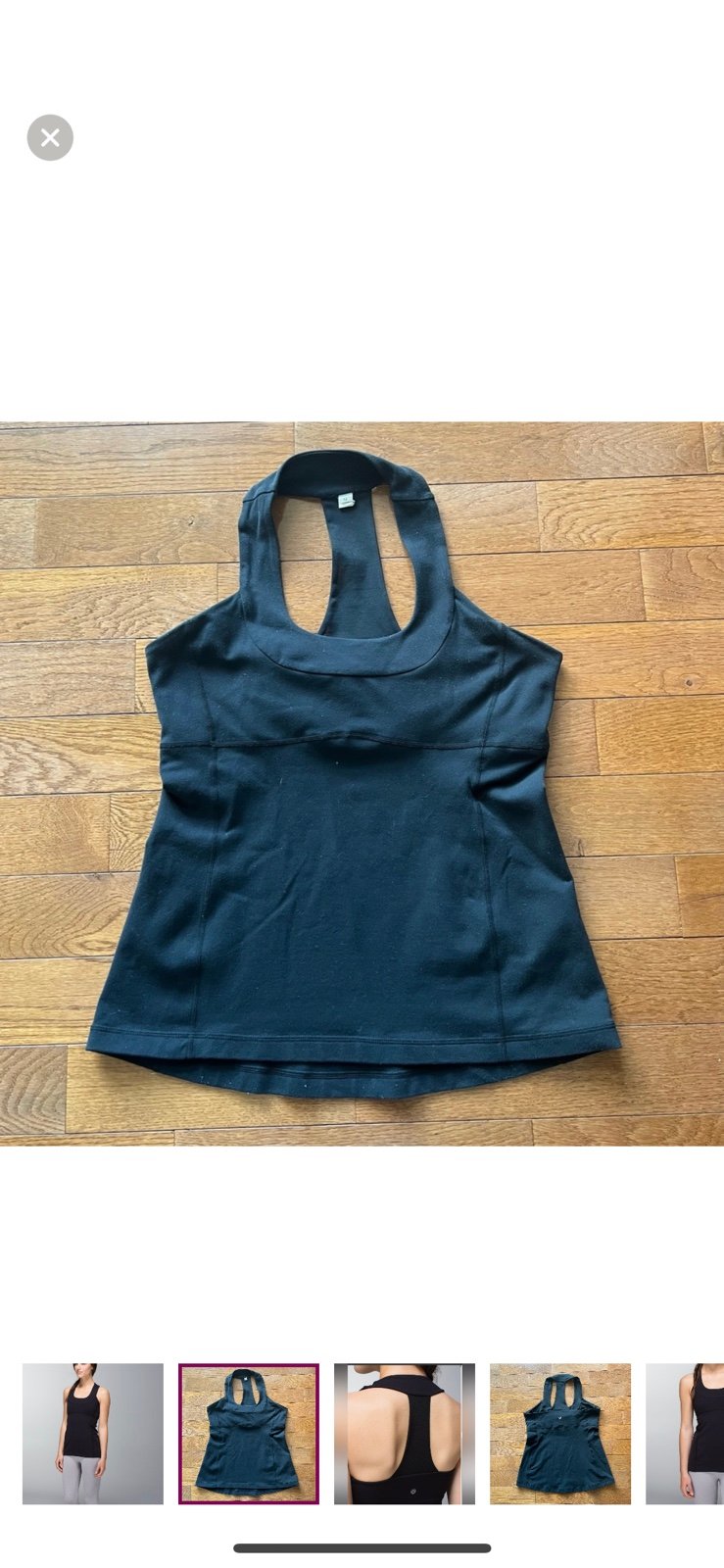 LULULEMON SCOOP NECK TANK-BLACK-12
