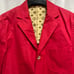 EVIS ★ Red Tailored Jacket 3 Button