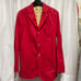 EVIS ★ Red Tailored Jacket 3 Button