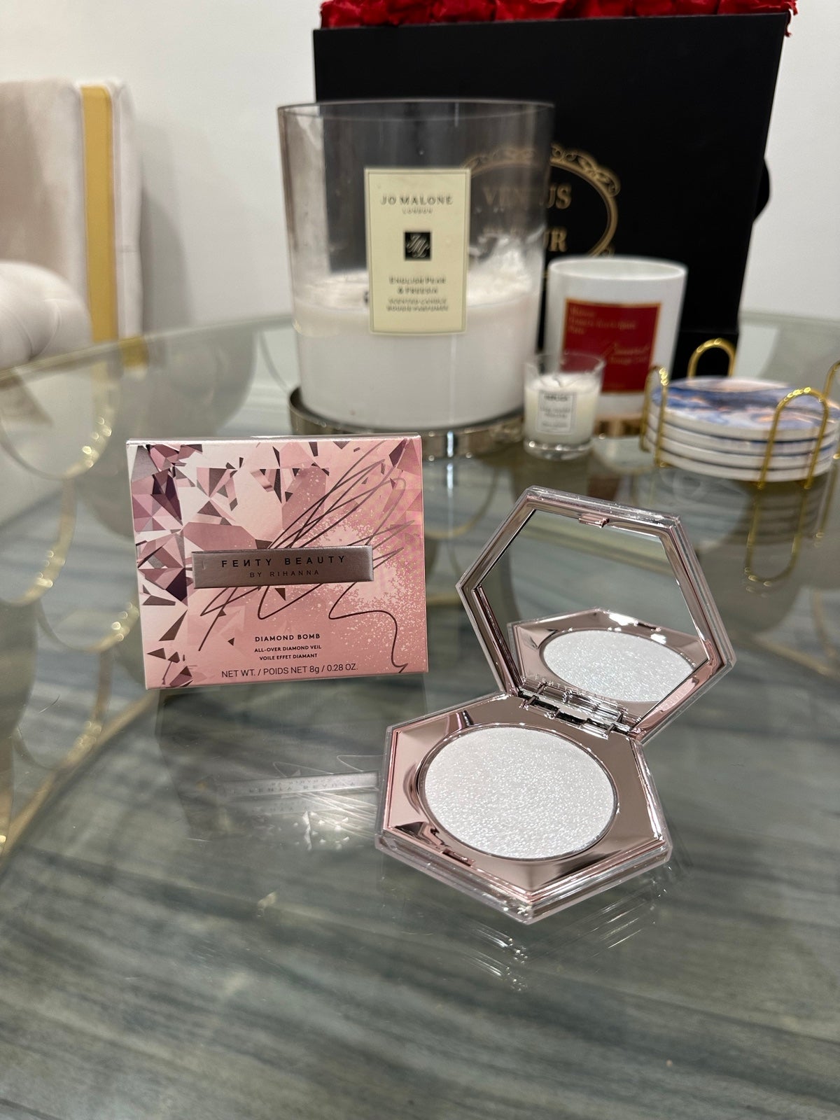 fenty beauty diamond bomb highlighter