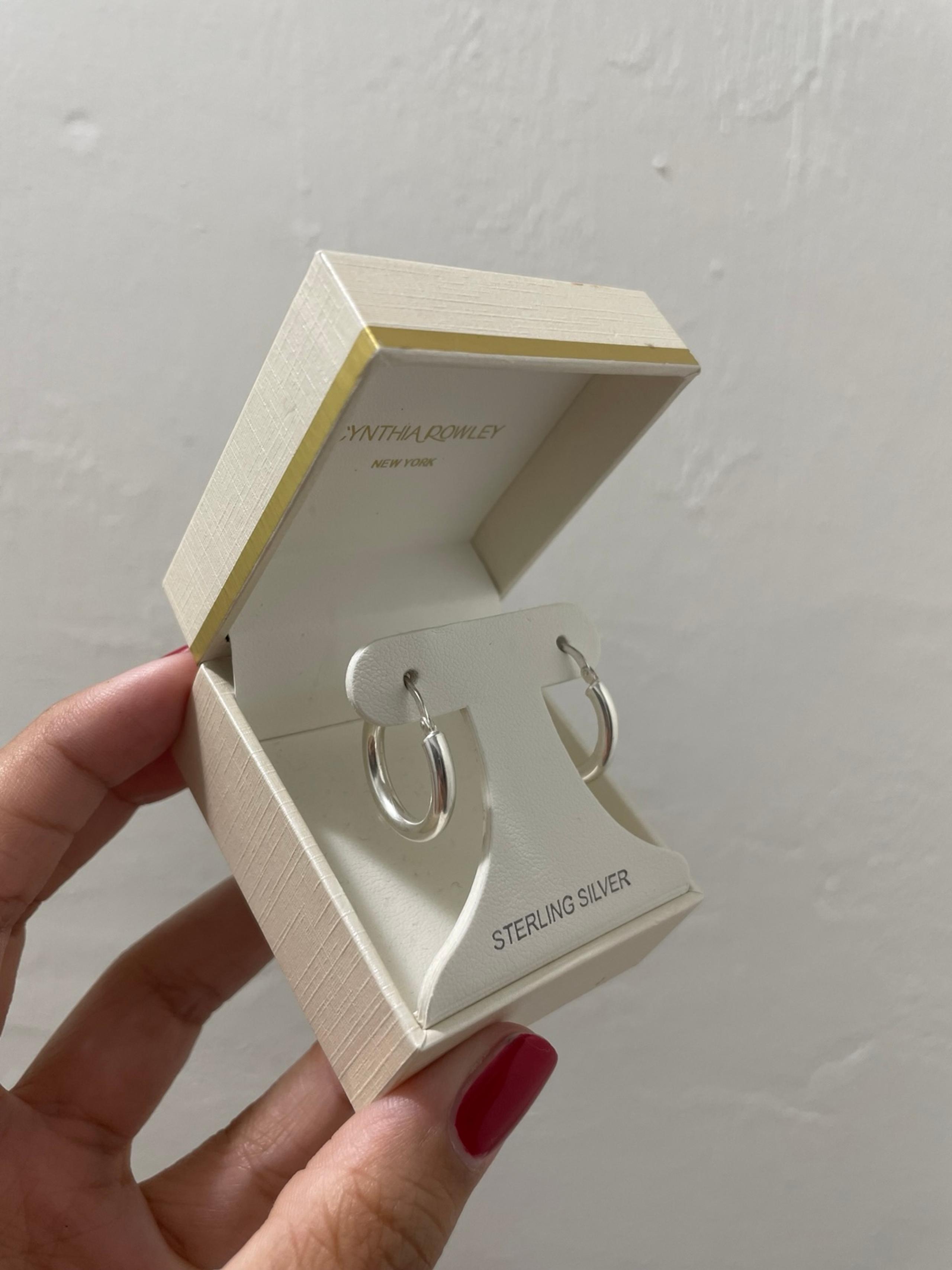 Sterling Silver Hoop Earrings