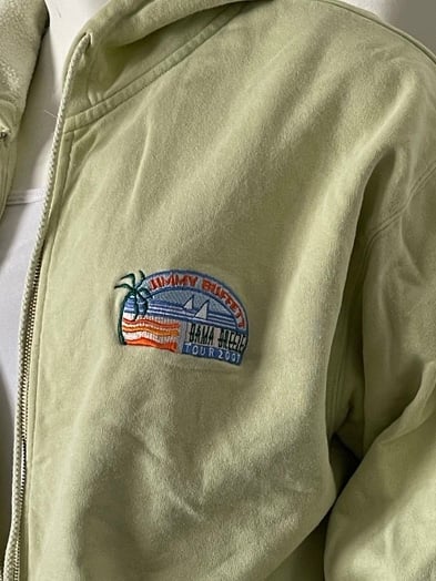 Vintage Jimmy Buffett Bana Breeze Tour 2007 Hoodie Size XL
