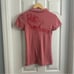 Ed Hardy x Christian Audiger Polo Shirt Short Sleeve Pink Dragon Y2K Size Small