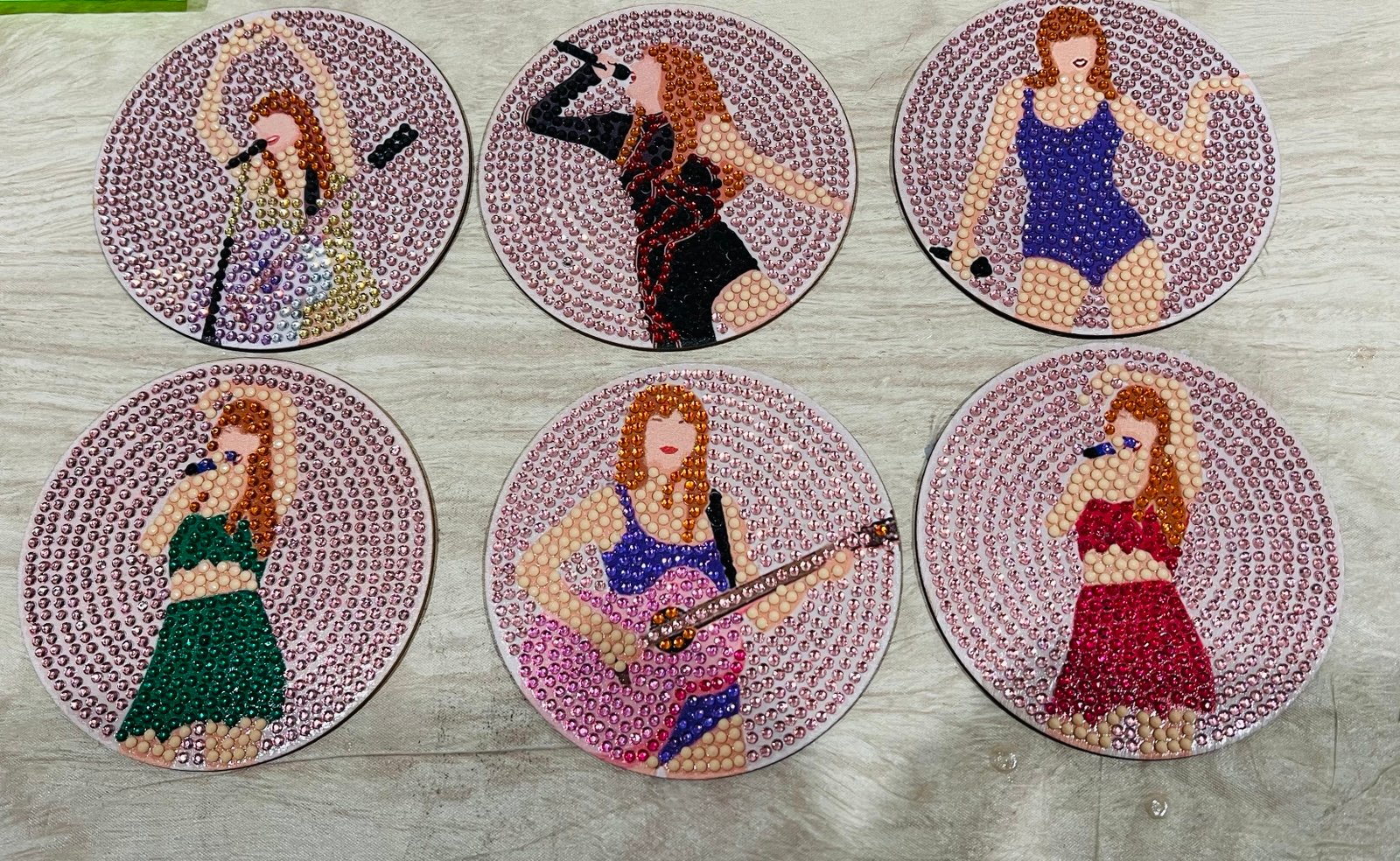 Taylor Swift Bling Coaster Set!