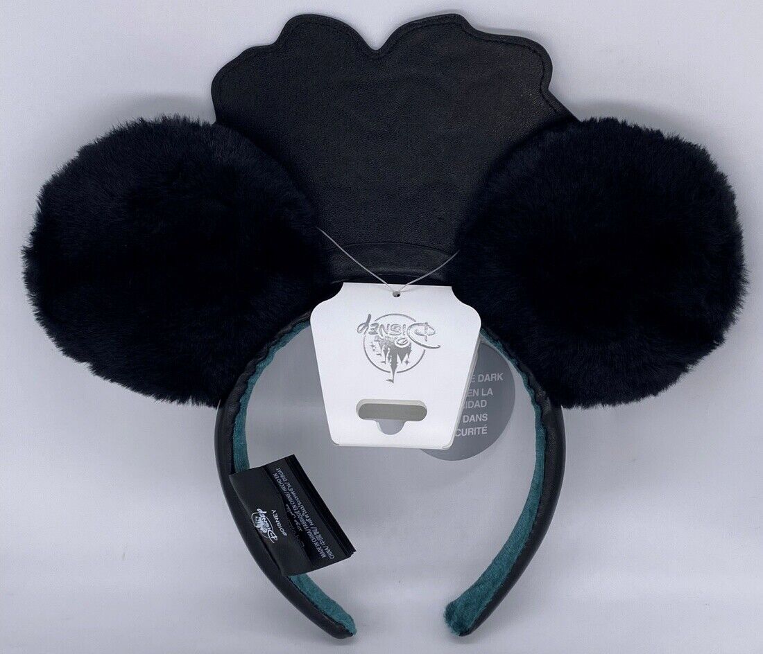 Disney Halloween 2023 Minnie Mouse Bat Ghouls Glow in the Dark Ears Headband