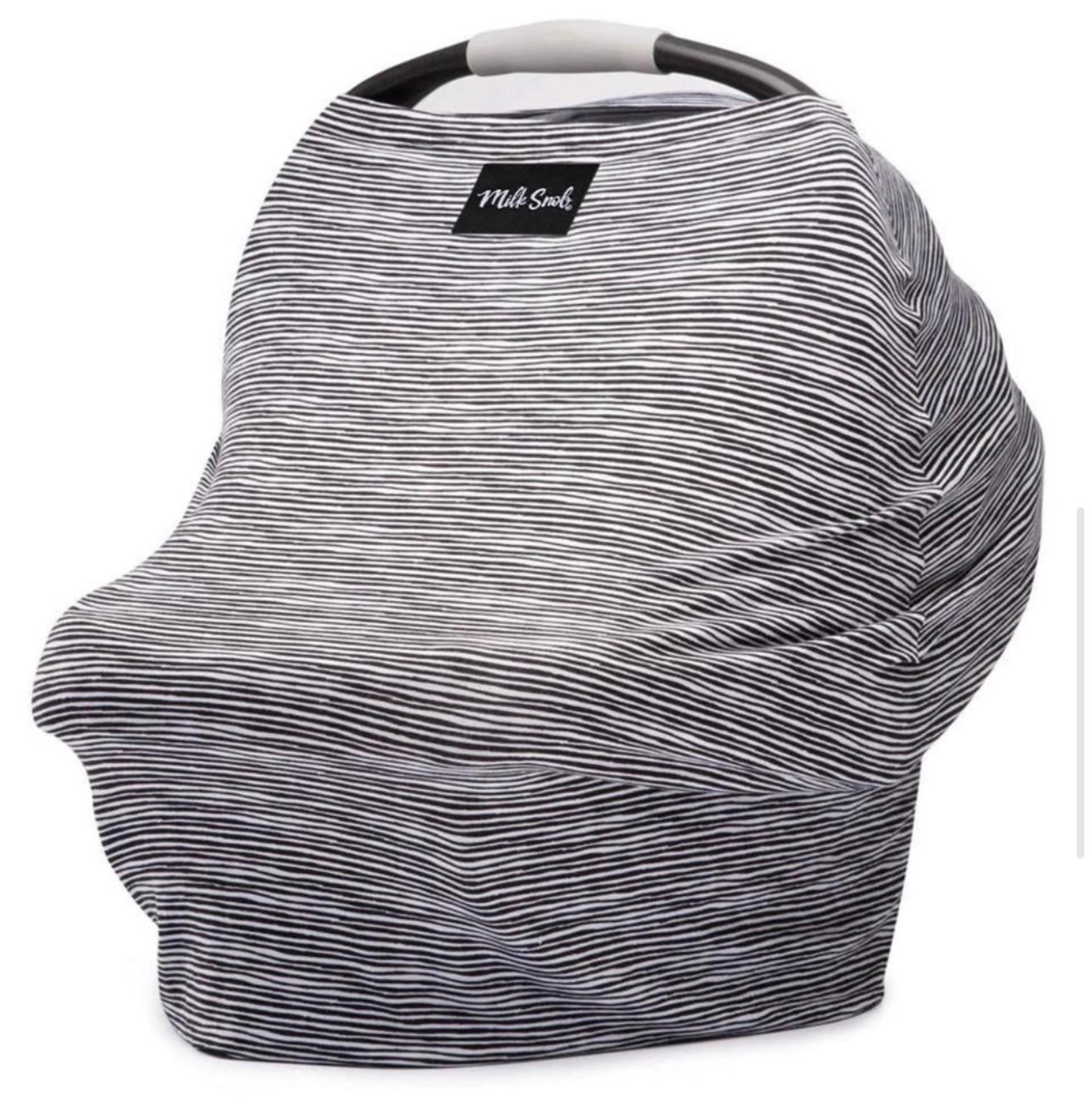 Milk Snob 5-in-1 Nursing & Car Seat Cover Wee Stripe