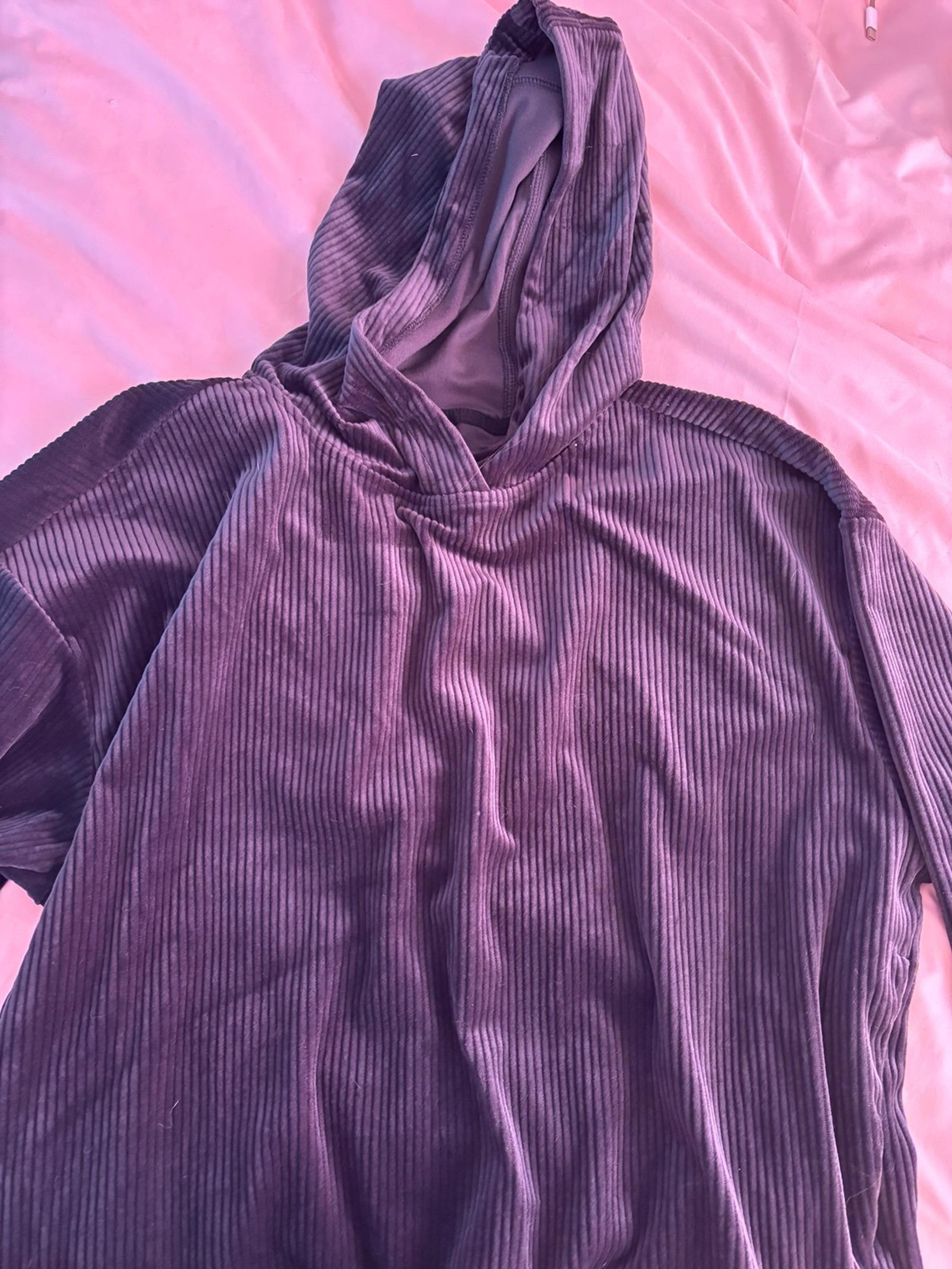Black Velvety Sweatshirt
