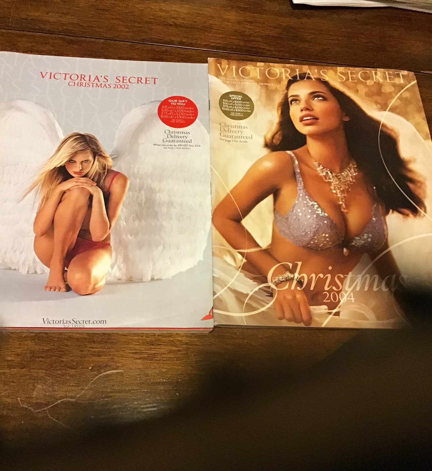 2 victorias secret Christmas catalogs(20