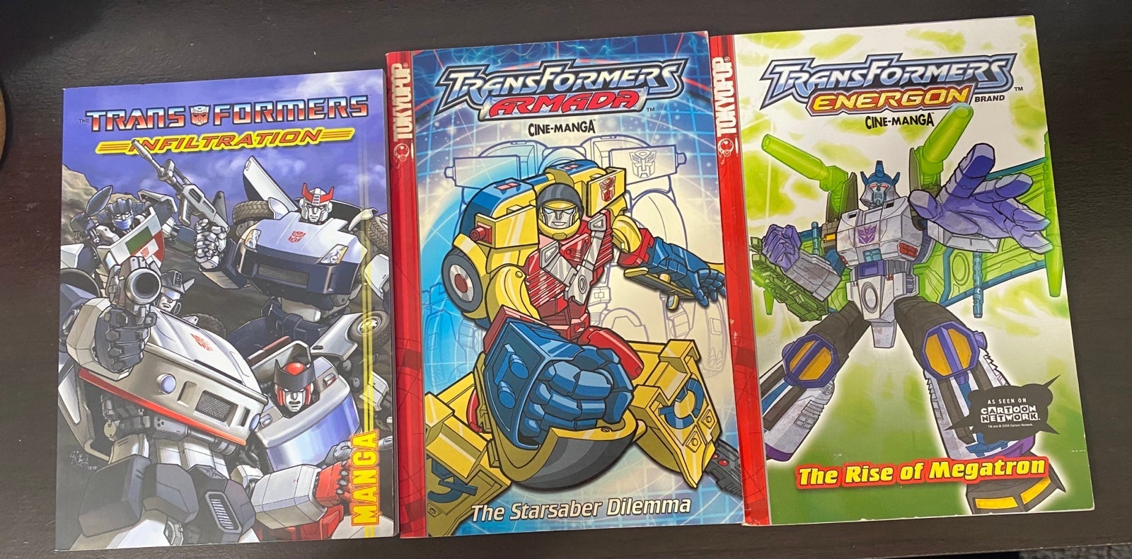 Transformers Energon Cine-Manga The Rise Of Megatron Color Tokyopop English