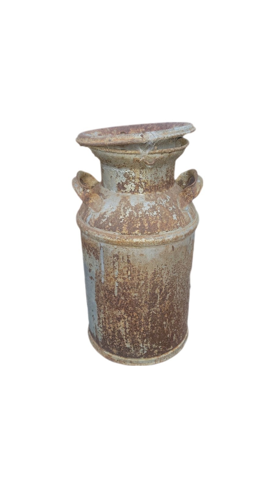Antique milk can