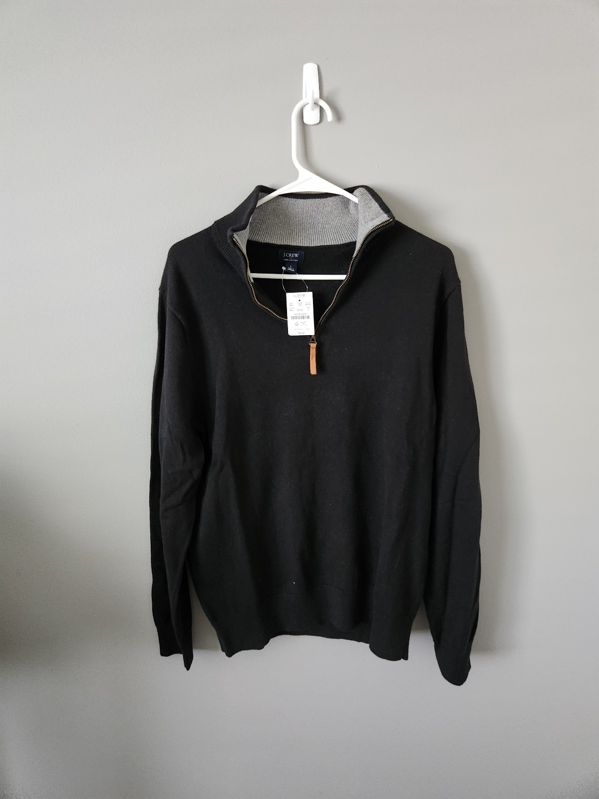 J Crew Quater Zip Seeater