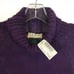 NWT Womens Size XL LL Bean Purple Pure Cotton Pullover Turtleneck Knit Sweater