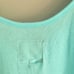 Chaser Gauze Jersey Cap Sleeve Top, Medium, Blue Lagoon