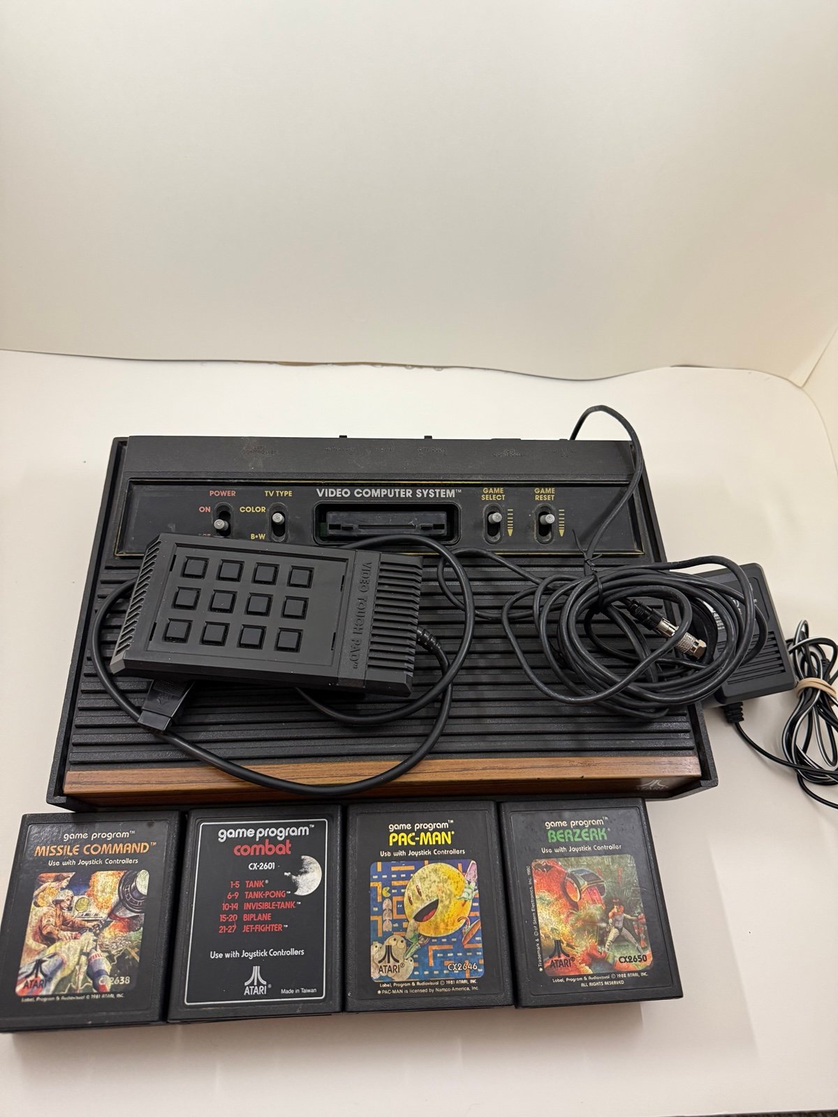 Atari 2600 Console w/ Games