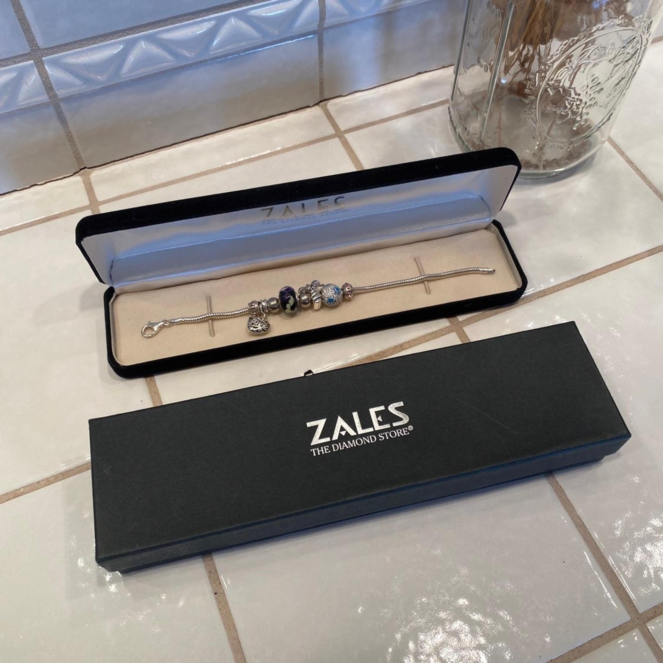 Zales Individuality Beada Charm Bracelet
