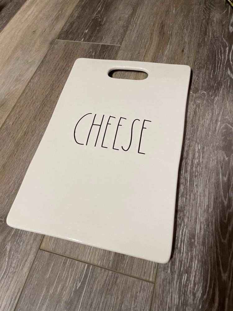 Rae dunn cheese platter