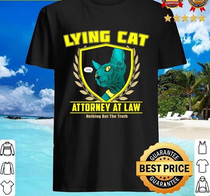 Stylish Lying Cat Attorney Shirt Collection Embracing Black Culture Shirt Mercari