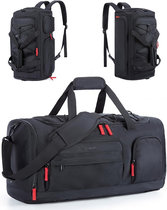Gym Bag for Women & Men 35L Sports Travel Duffel