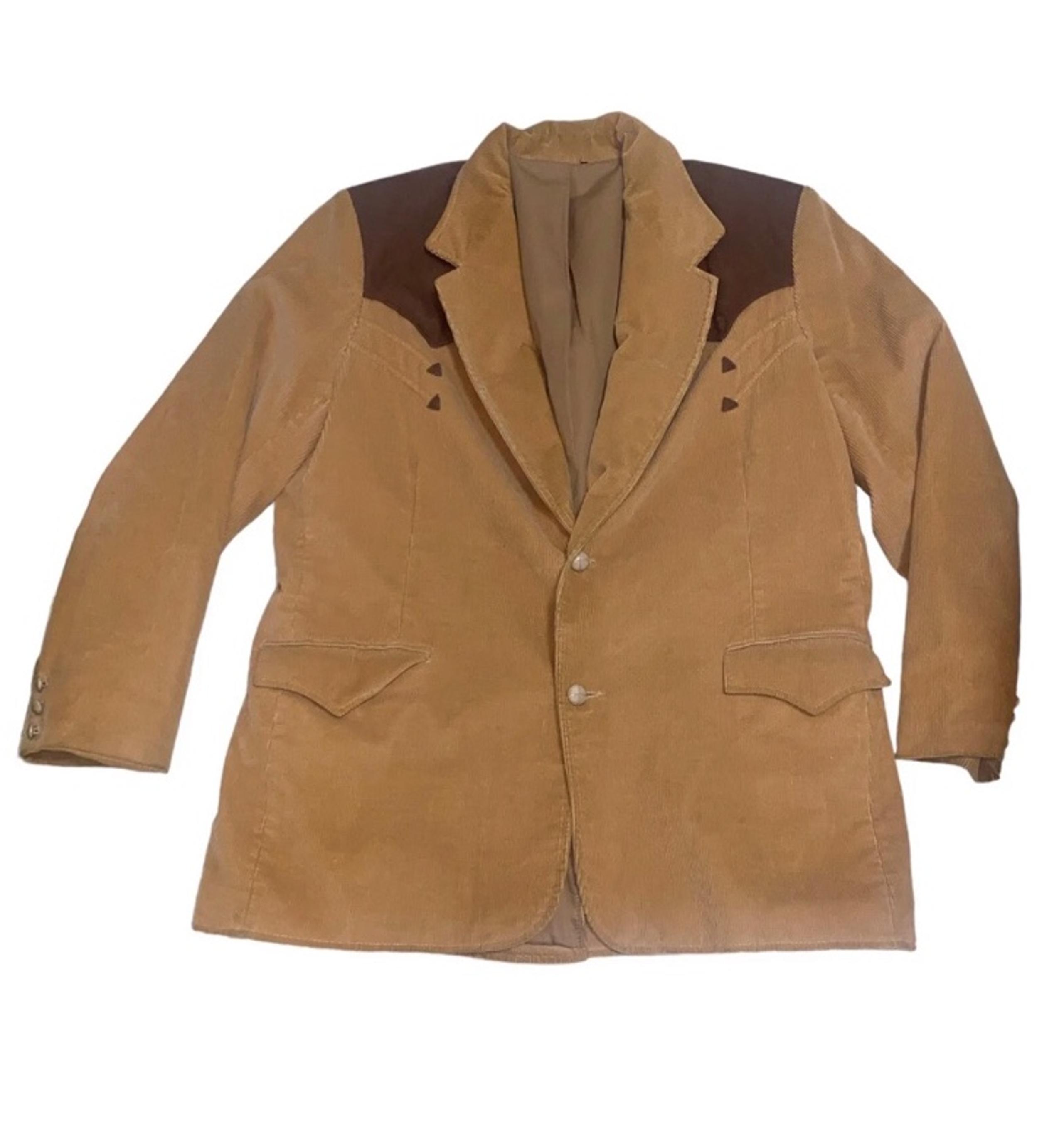 Vintage Western Corduroy Blazer