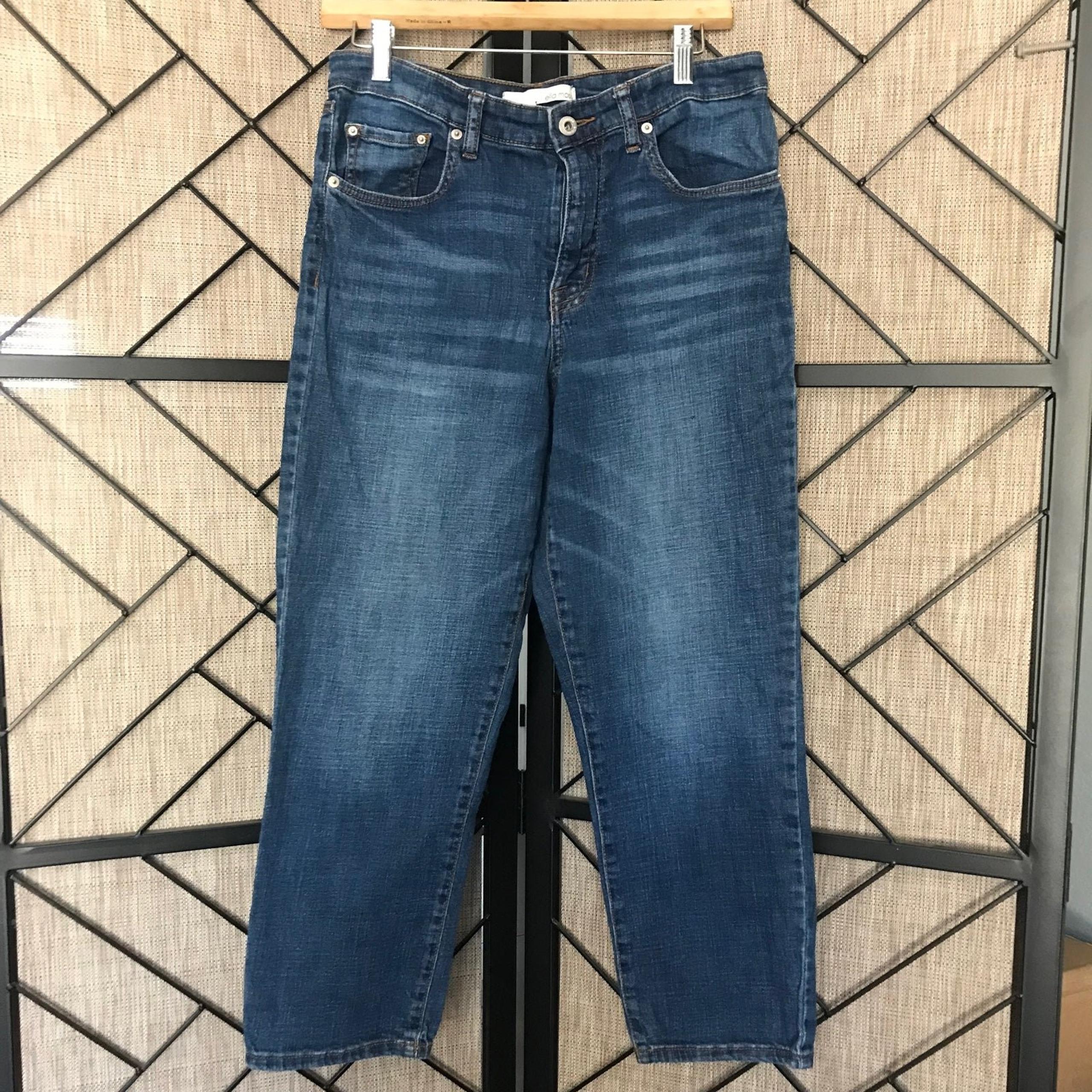 ELLA MOSS HIGH WAIST STRAIGHT CROPPED JEANS FOR WOMEN SIZE 8/29
