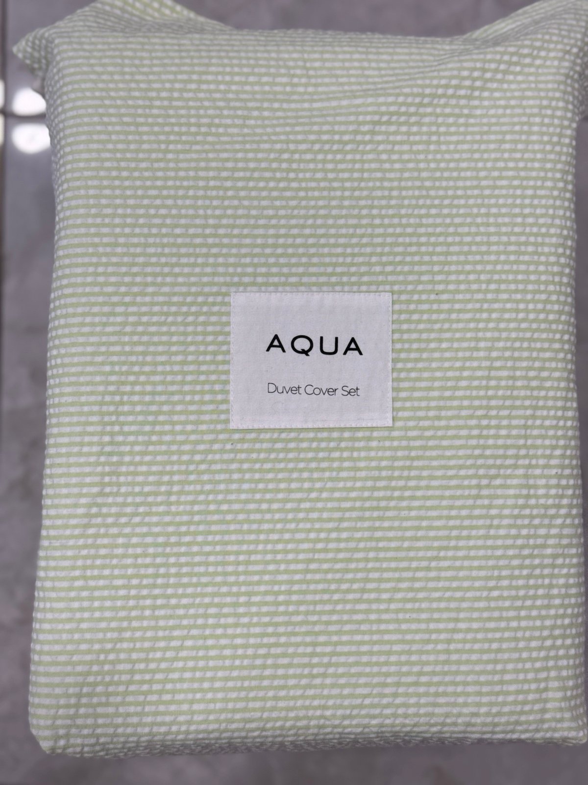 Aqua Set Comforter Cover and pillow cases