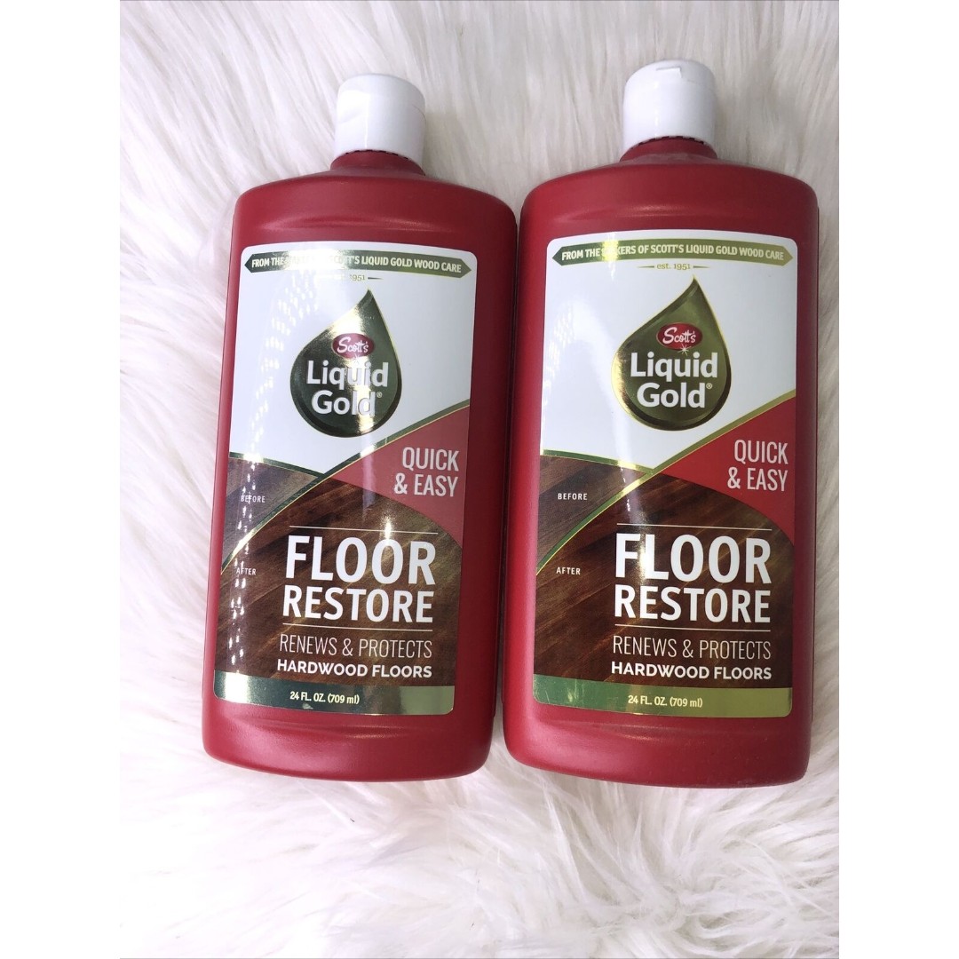(2) Scotts Liquid Gold Floor Restorer 24 oz. New - Fast Shipping