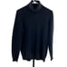 C By Bloomingdales Women’s XL Cashmere Oversized Tunic Turtleneck Sweater Black