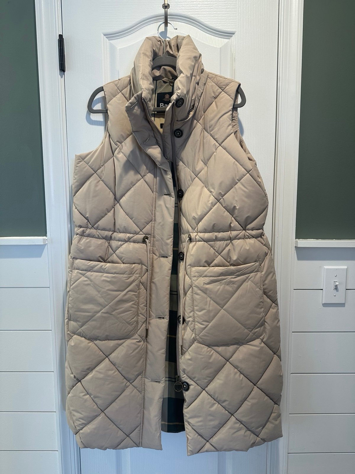 Barbour Orinsay Gilet Oat 8