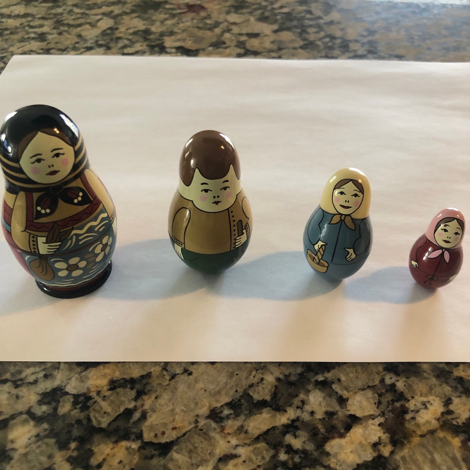 American Girl Doll Rebecca’s Bedroom Accessories Nesting Dolls ONLY
