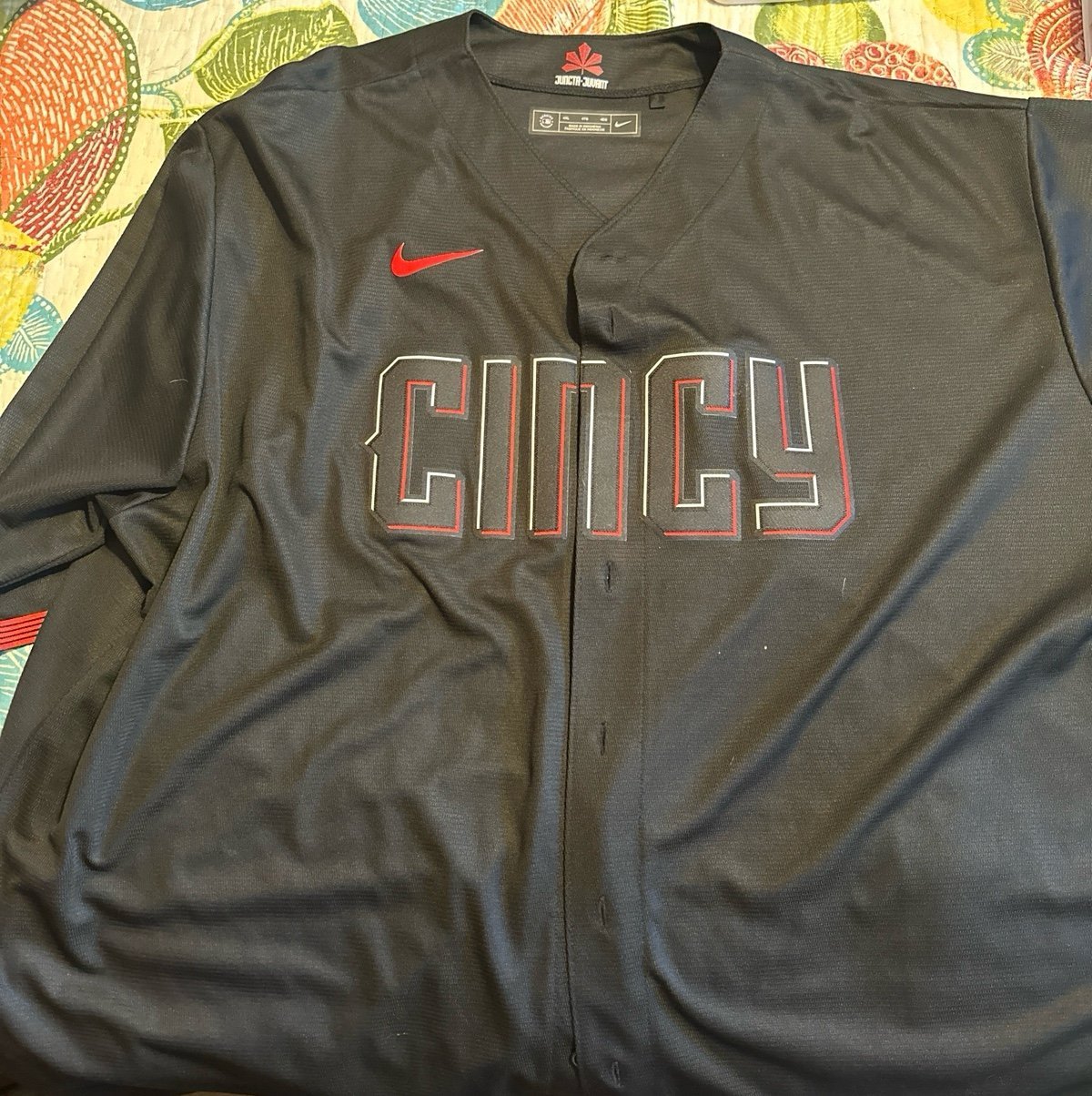Nike MLB Cincinnati Reds City Connect in Black