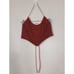 Panoply atlanta red sequin halter top