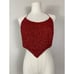 Panoply atlanta red sequin halter top
